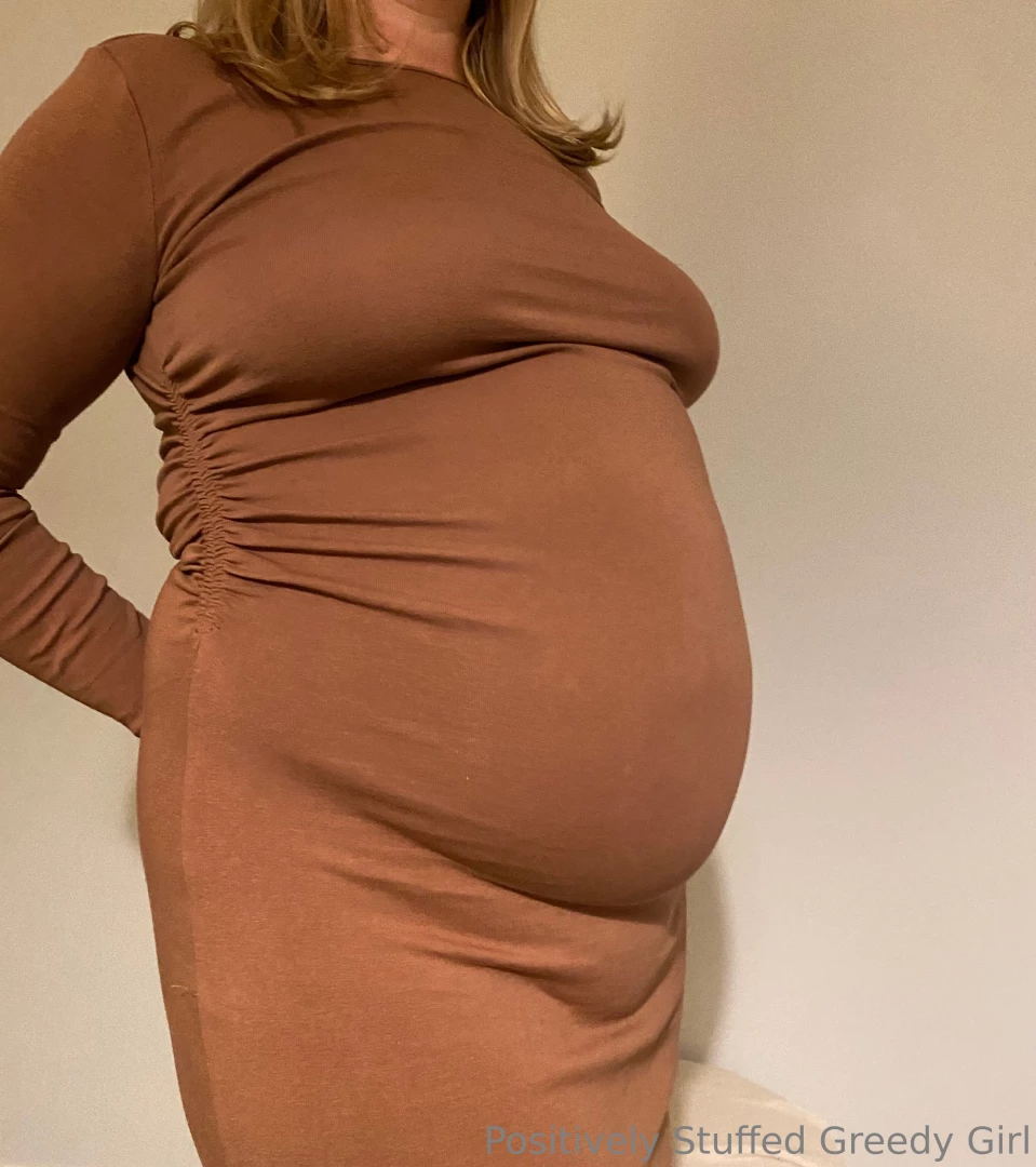 Not worn this dress in a while feels great against my belly it may 