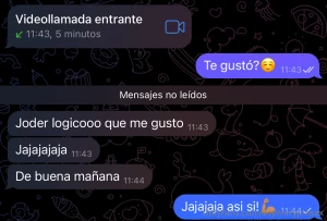 Rese as de chicos en videollamadas part 1