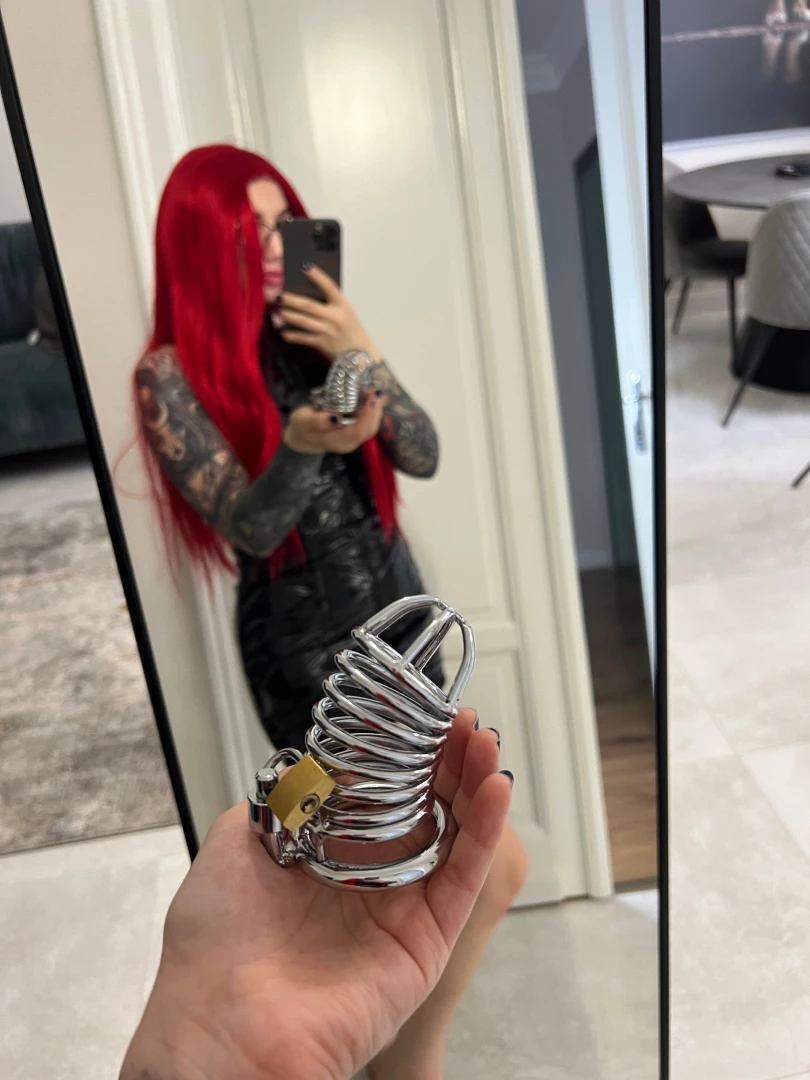 I m willing to lock you up in chastity i am willing to make you beg 