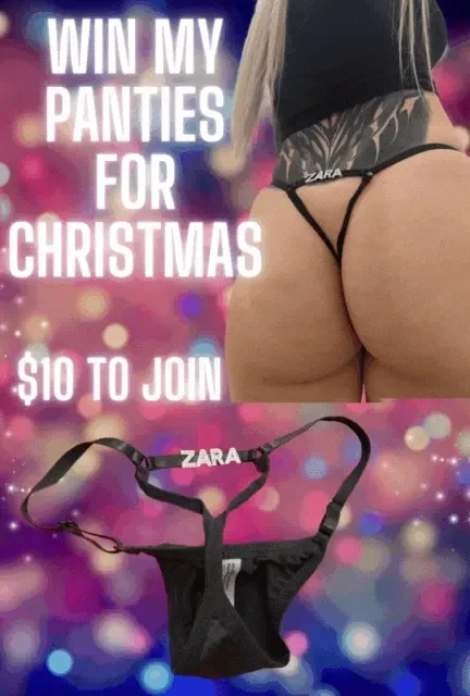 My personalized thongs raffle 10 to join the raffle every entry gets a 