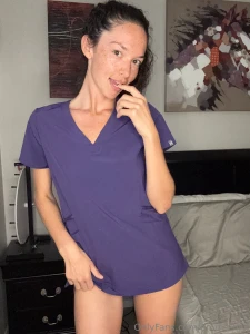My uniform is tight and i m feeling even tighter