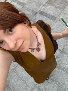Out for a walk enjoying the atmosphere around what are your plans for