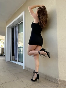 Feeling like wearing a little black dress and heels today