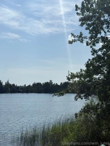 It was so hot by the lake but the water oh it was so refreshingly cold part 1