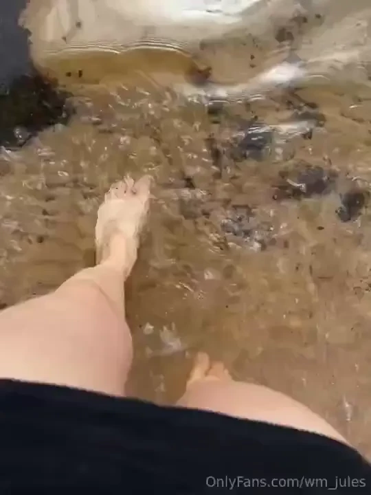 Wanted to swim at the lake but the water is very cold part 3 