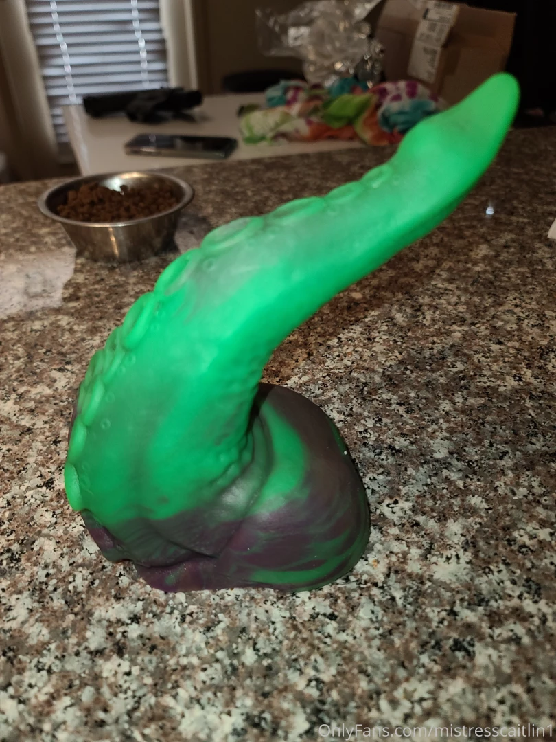 It s here my first bad dragon tako medium size and soft silicone let s 