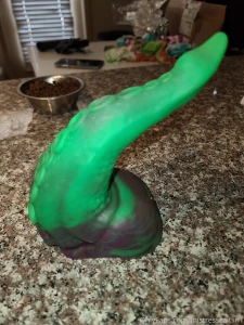 It s here my first bad dragon tako medium size and soft silicone let s