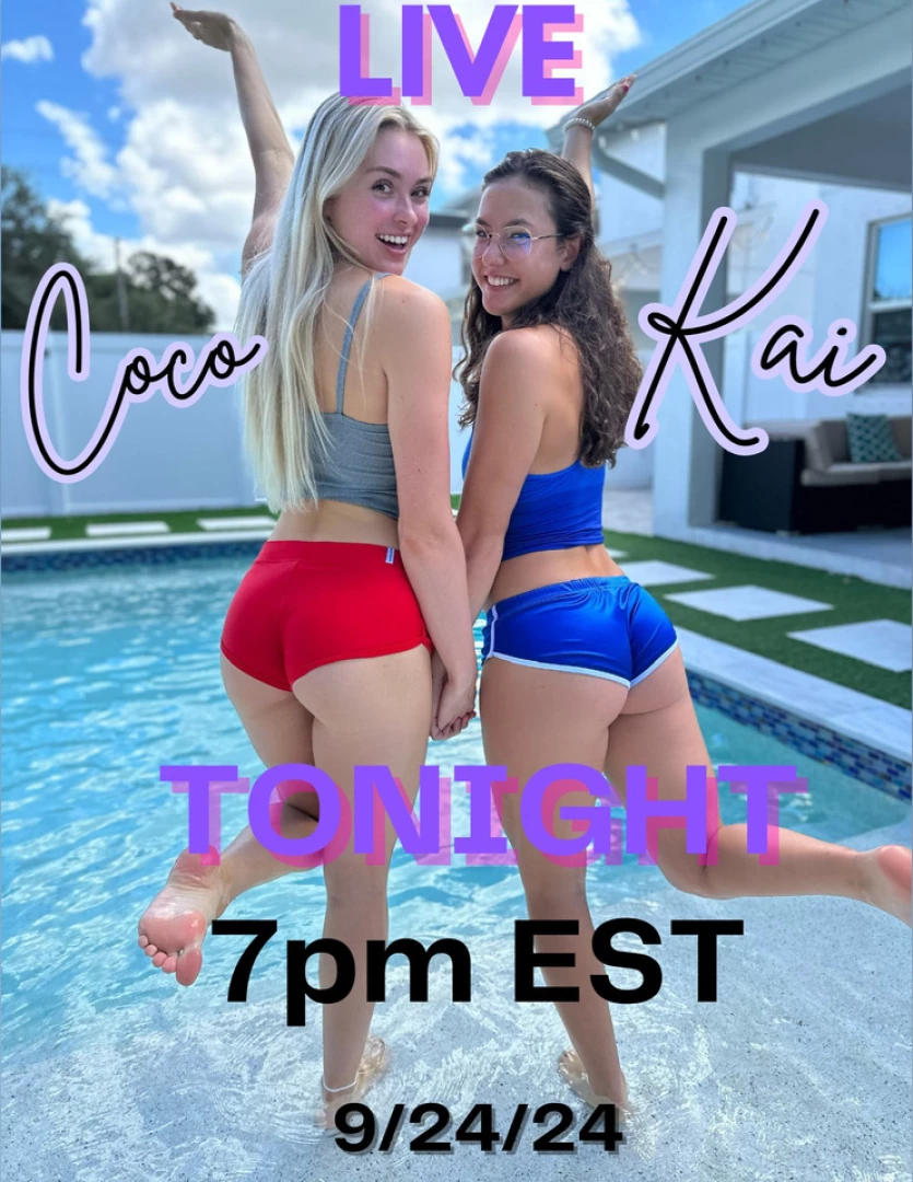 Surprise kai_razy nbsp amp i are going live tonight at 7pm est hope to 