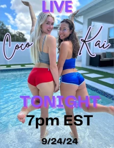 Surprise kai_razy nbsp amp i are going live tonight at 7pm est hope to