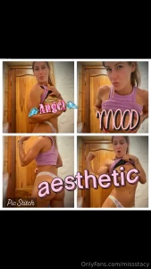 Here are six sexy pictures i took after the gym unlock to see them all