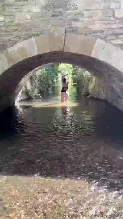 Having some fun outdoors 