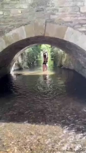 Having some fun outdoors