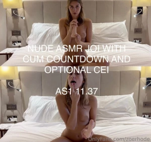 Nude asmr joi with cum countdown amp optional cei take some time for
