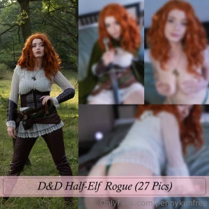 A night at the tavern - d amp d half-elf rogue - 24 hd photos and 3