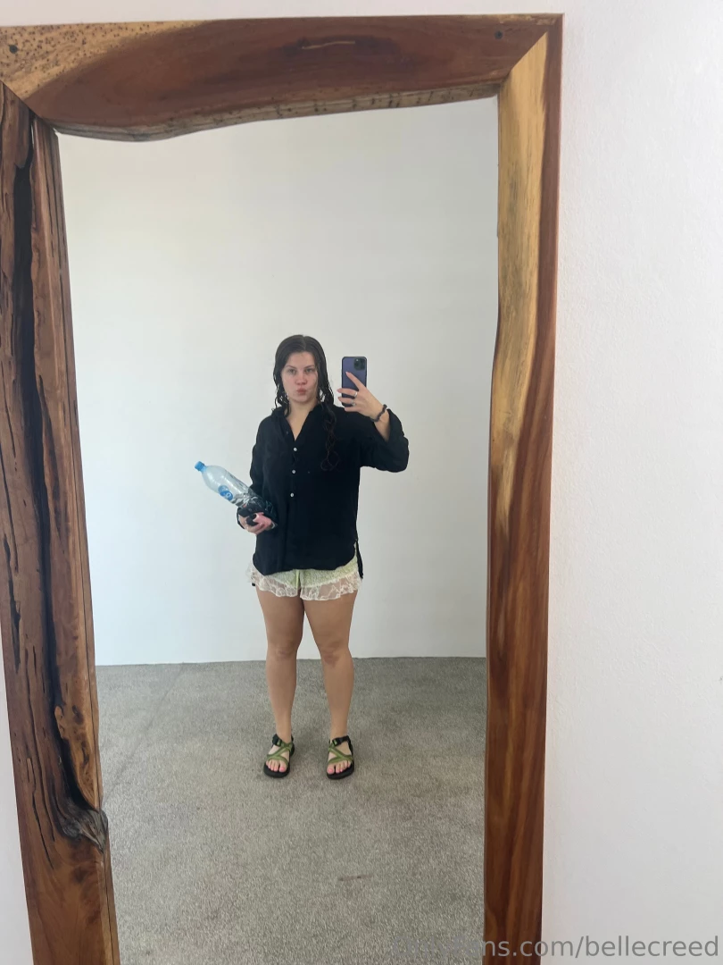 Fresh out of the shower vs when the curls dry 