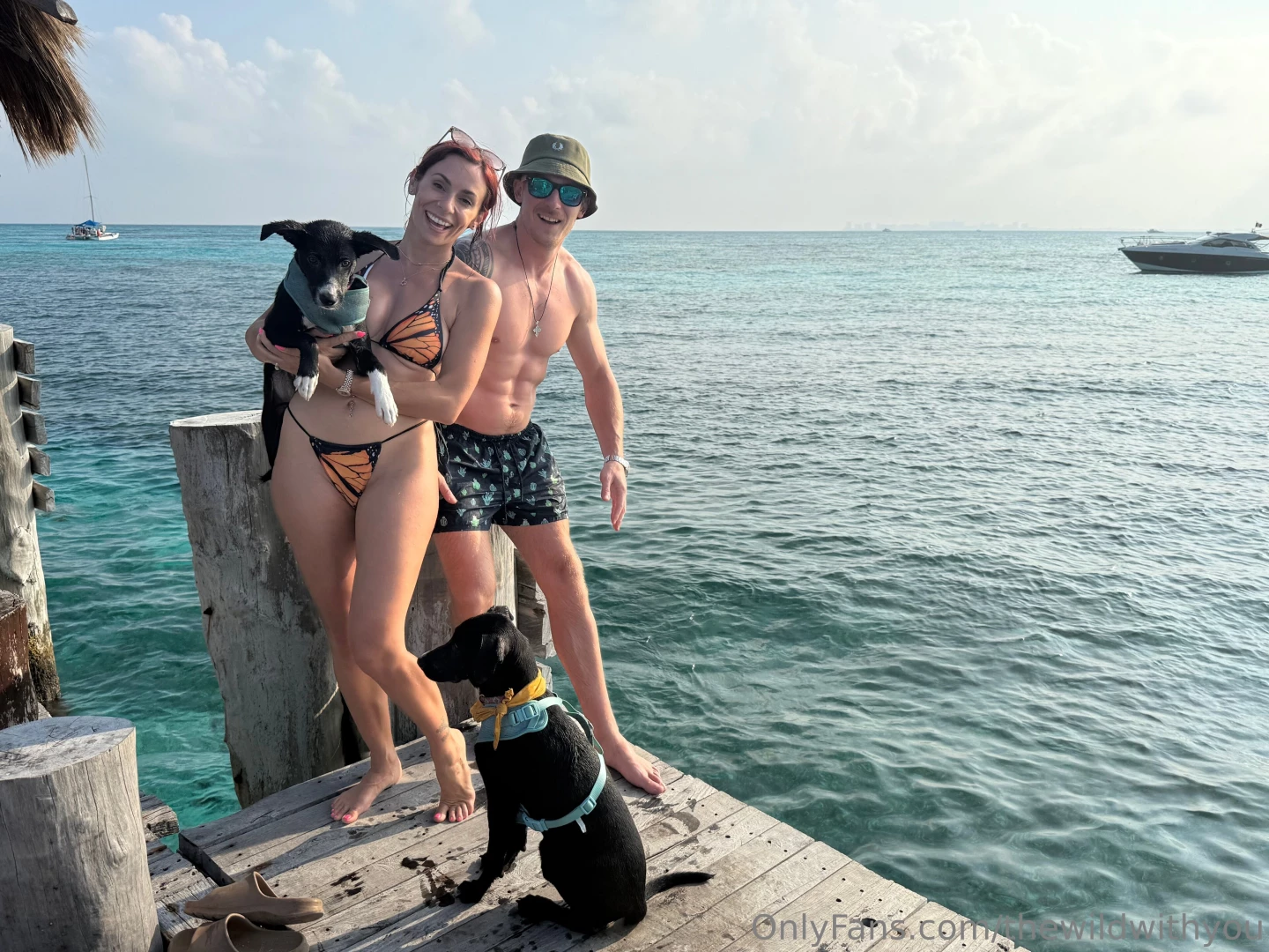 Took the foster puppies on their first big trip beyourwild including 