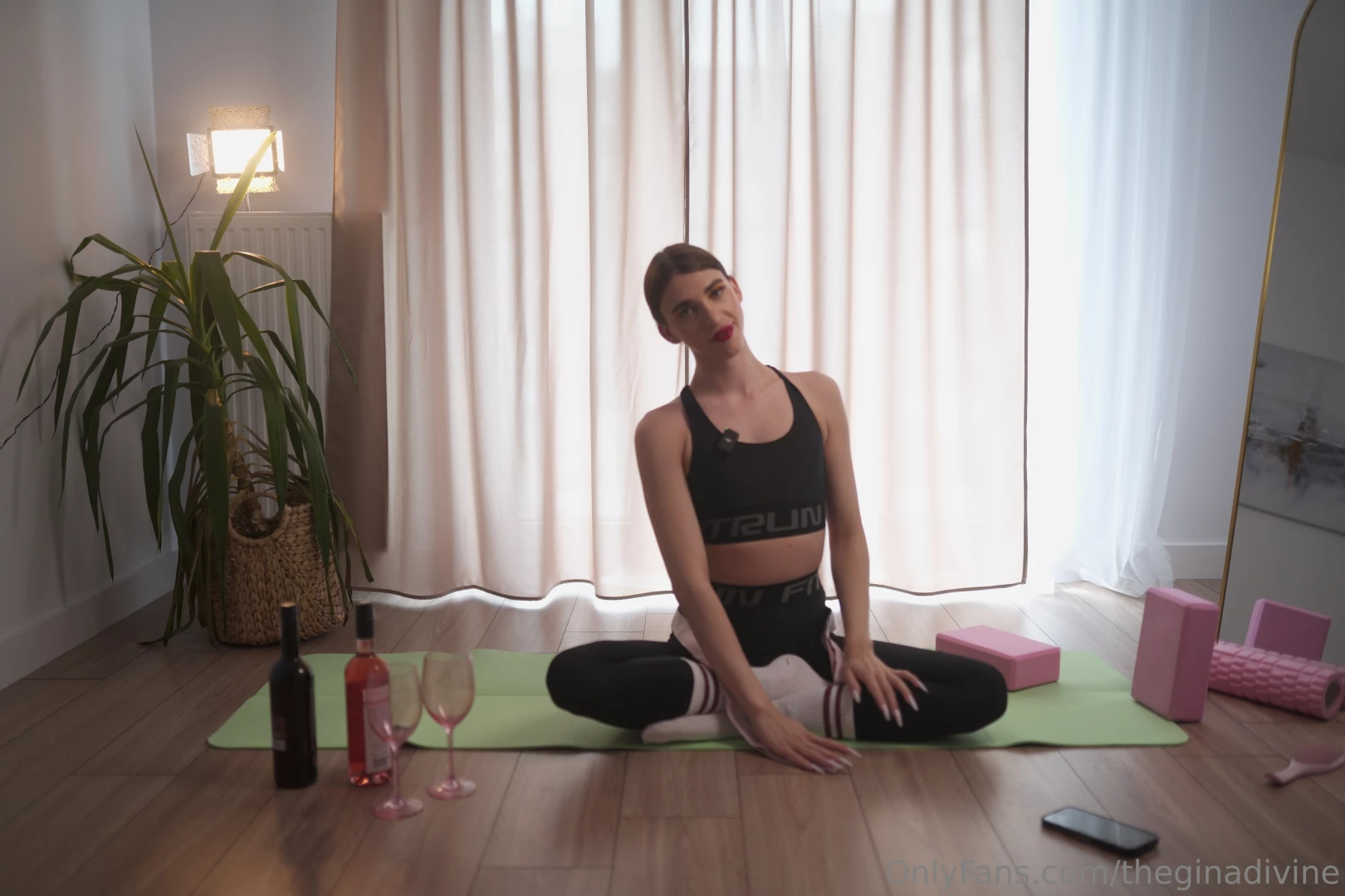 Stretching and yoga are really important to me i m trying to do them 