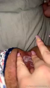 My pussy gets so wet and creamy