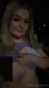 Imagine running into me at the park