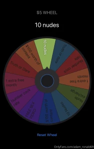 5 a spin spin as many times as you d like