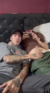 While he plays i play with his cock baez god