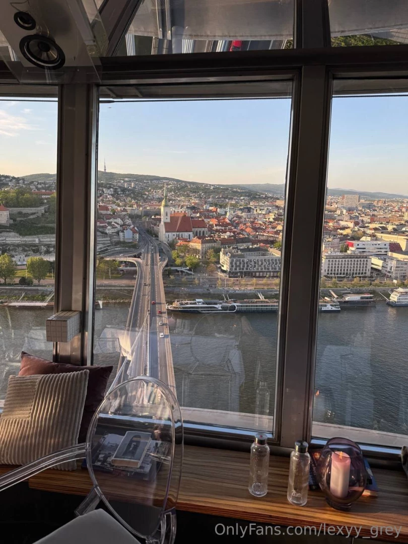 Spending the day with my family at that old high-floor restaurant 