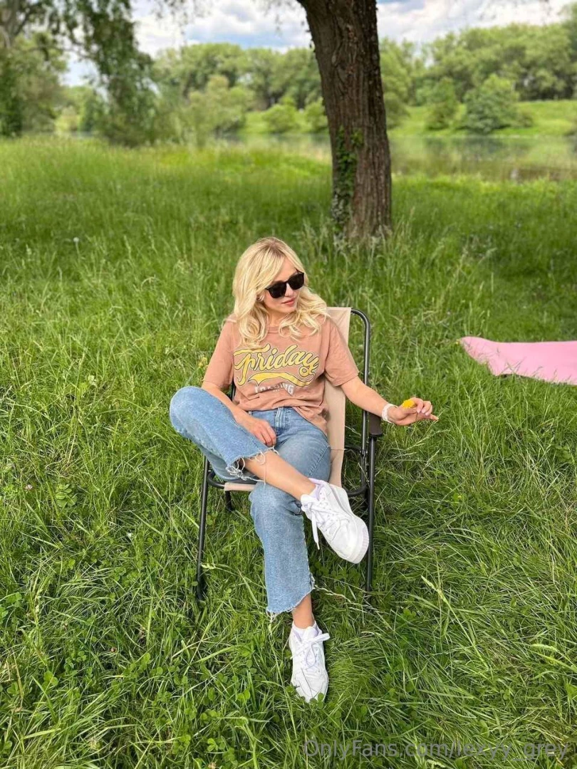 Just me green nature and yellow flower 