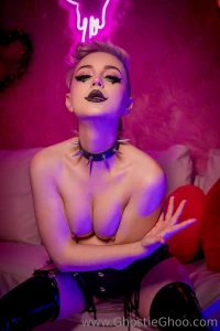 Happy lovey dovey day my gorgeous ghouls tomorrow is my one year part 8