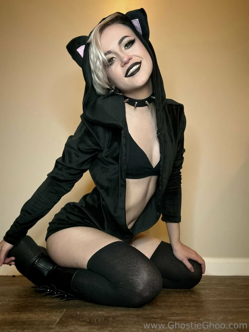 I need some horny ideas for this cute new cat onesie i bought 