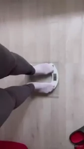 Looong stuffing in tight clothes belly play pushing limits the video