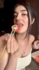 I really like sushi would you like to taste if i d be all in sushi