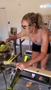 Back in the shop remember to always make sure your saw blade is clear