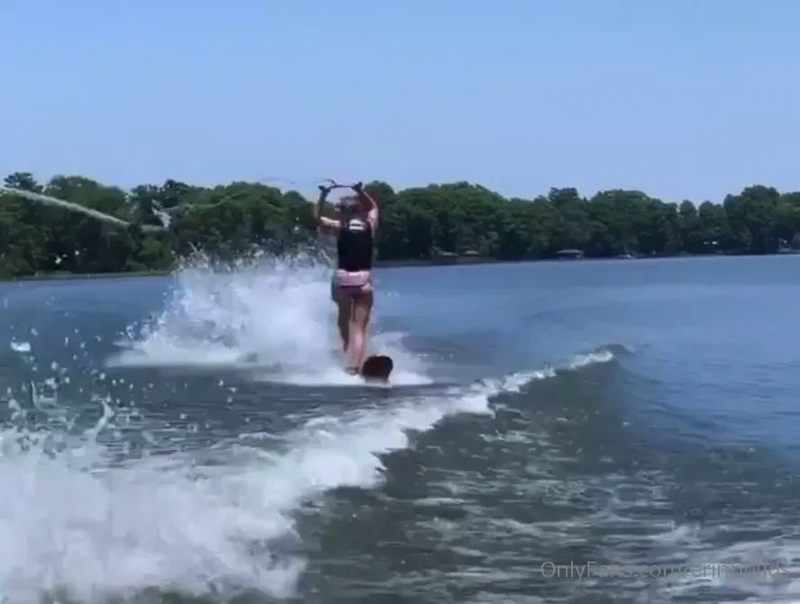 Once upon a time this was my job i was a professional show skier and 