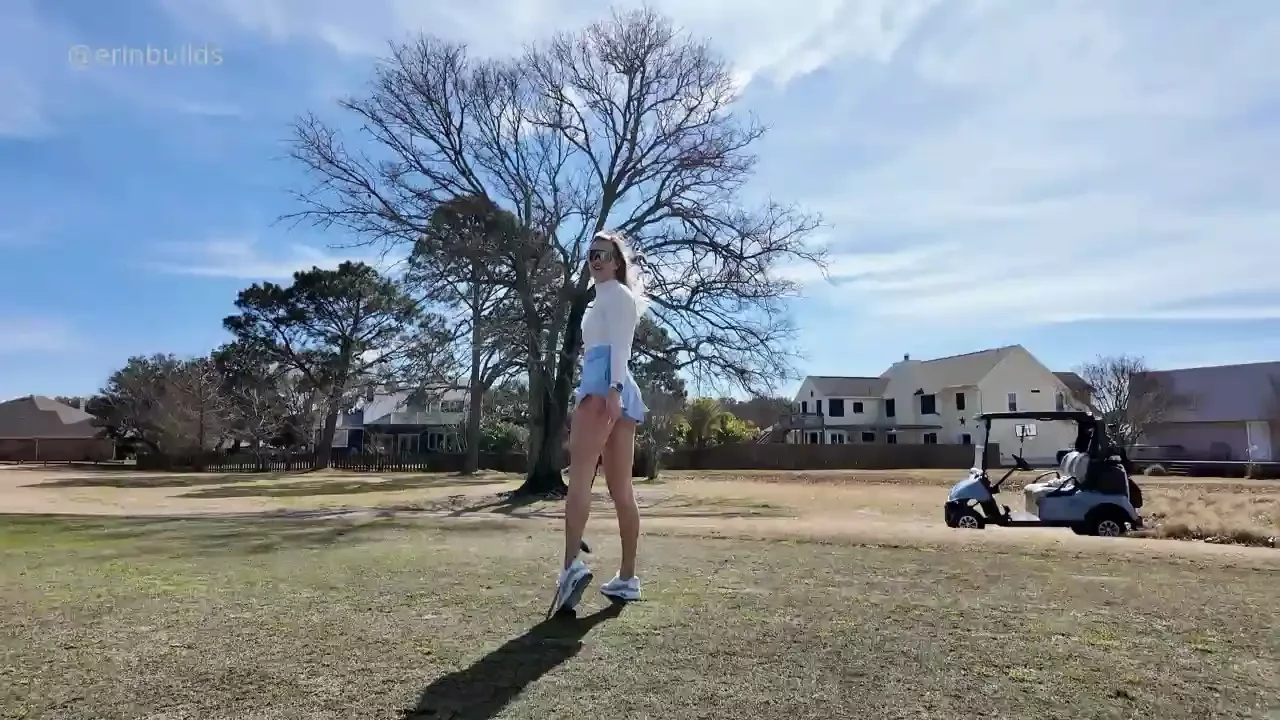 Eyes on the ball im getting better and really love getting out on the 