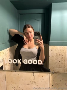 I pray and the mirror speaks for me