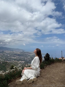 Calmness is where the sky touches your thoughts