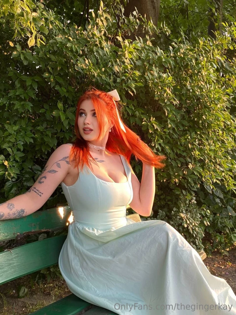 Just enjoying a relaxed afternoon stroll in my dress the air is so 