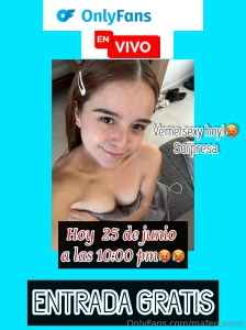 En vivo hoy gratuito entrada gratis amigos hoy a mi onlyfans por en