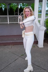 Padm cosplay my makeshift lightsaber lol i hope you all have a good part 2