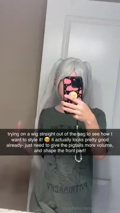 Styling a wig this weekend for a new cosplay any guesses who it ll be part 1 