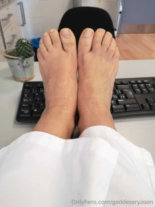 I love working barefoot does anyone want to be my co-worker part 2