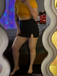 So i got home from work late one night and i decided to wear my