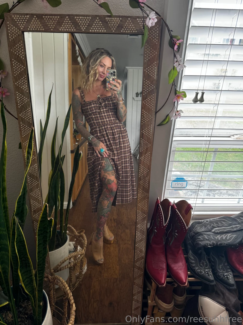 Unlock to find see what i m wearing or not wearing underneath my dress 
