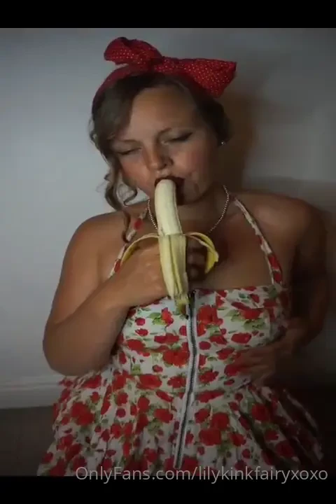 What do you think of my banana eating skills xx 