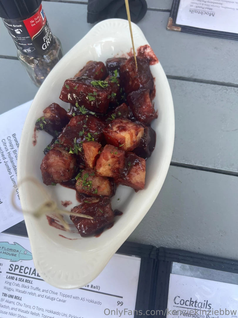 Dinner tonight was amazing part 1 