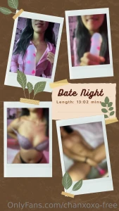 Date night package a blowjob strip tease and recreation of missionary
