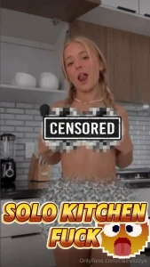 Couldn t wait soooo i bent over the counter and fucked my dripping