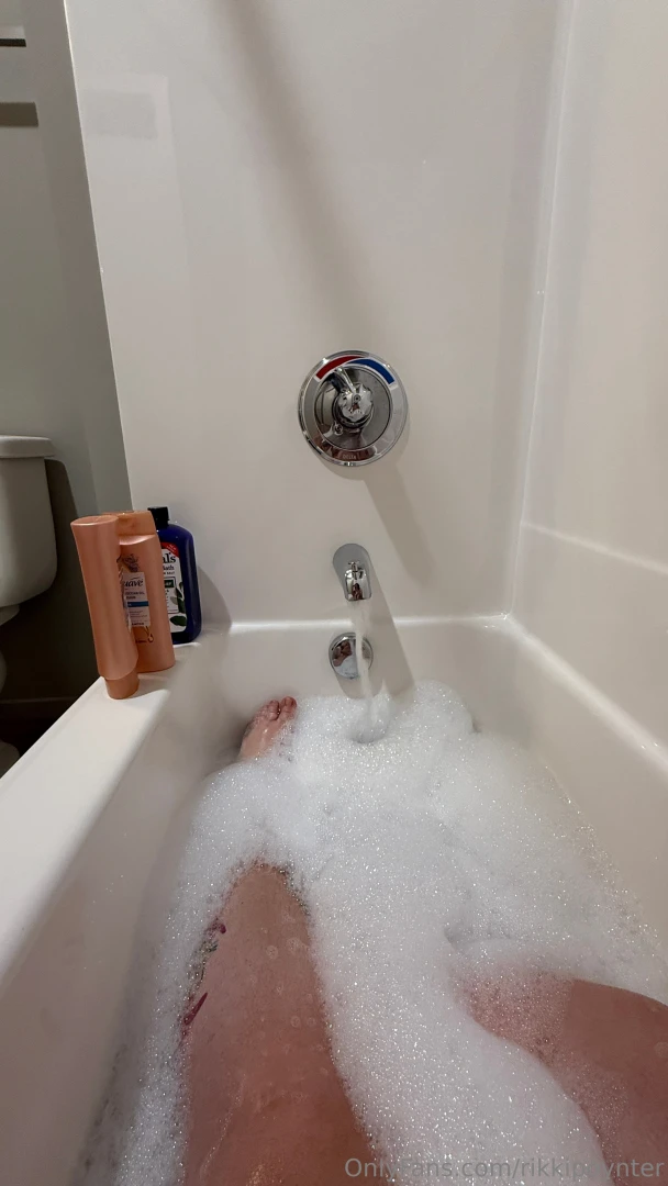 First bath in the new place 