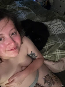 Good morning from me and zane freshly showered