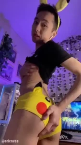 Pikachu undies cumming all over my new pikachu undies this is the 3rd